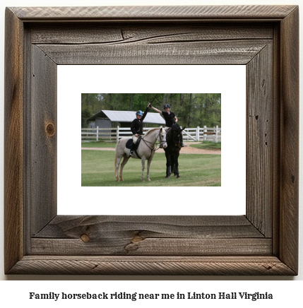 family horseback riding near me in Linton Hall, Virginia